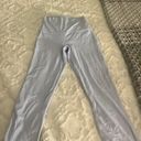 Lululemon Cropped Leggings Light Blue Photo 0