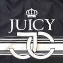 Juicy Couture  Logo Placement Black/White One Piece Swimsuit Sz M Photo 2