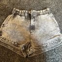 Thread and Supply Grey Faded Jean Shorts Photo 0