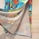 Trina Turk {M}  Sarong Swim Cover Up Multiple Ways To Wear Bright Multicolored Photo 8