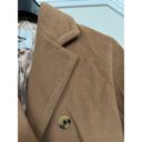 Max Mara Women's  Cashmere Wool Double Breasted Coat Overcoat M Camel Photo 2