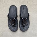 Crocs  Sanrah MetalBlock Flat Flip Flop Sandals size 6 Photo 6