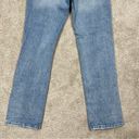 Vervet  The Alyssa 90’s Vintage Straight Denim Distressed High Rise Blue Jeans 26 Photo 7