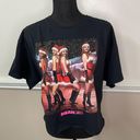 Mean Girls NWT  Black Cropped Short Sleeve Tee Size Medium/Large Forever 21 Photo 0