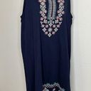 Style & Co  size 3X moroccan blue embroidered dress or cover up Photo 0