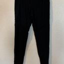 Gottex Women's Athleisure  Black Mesh Leggings Size Medium EUC #6791 Photo 1