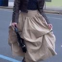 Cider Ruched Maxi Skirt Photo 1