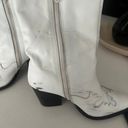 Nasty Gal White Cowgirl Boots Photo 3