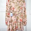 Majorelle  | NWT Revolve Berkshire V-NeckRuffle Mini Dress in‎ Pink Bellbird Photo 4