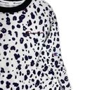 Champion  leopard print cropped tee black and white size L Photo 3