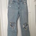 American Eagle super hi rise ankle straight jean Photo 0