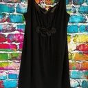 J.Crew  Sleeveless Black Floral Accent Wool Dress Size Small Style 10340 Photo 0