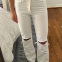 ZARA  white flare jeans Photo 0