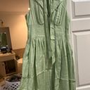 Maggy London Mint Green Glitter Dress Photo 2