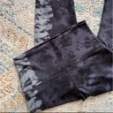 Glyder [] High Waist Pure Leggings in Black/Oatmilk Tie Dye Photo 1