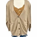 Lou & grey  Oversized Dolman Sleeve Cardigan Sweater Tan Sz XS Photo 1