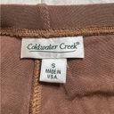 Coldwater Creek  Brown Slinky Western Style Midi A-line Skirt - S/M Photo 4