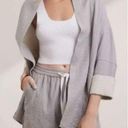 Wilfred Aritzia  Lenglen Open Front Textured Jacket Blazer Kimono Photo 0