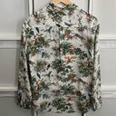 Equipment  Silk Safari Print Button Down Top Photo 2