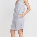 Marine layer  Lake Tank Dress in Thin Blue Stripe Photo 5