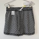 BCBGeneration Black & White Print Comb Shorts Photo 7