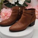 Ralph Lauren Lauren  Damara Ankle Camel Tan Color Boots Booties Sz 7.5 B Photo 0