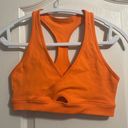 Diosa  Fit Orange Mango Sports Bra Photo 1