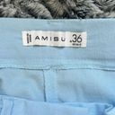 Amisu NWOT Light Blue Bermudas Stretchy Classy Short / Size Small Photo 2