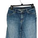 indigo. Palms Women Jeans Relaxed Straight Leg Mid-Rise Wash Denim Blue Size 26 Photo 1