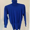 Bogner Blue Turtleneck Wool Blend Ski Wear Sweater Size M Photo 0