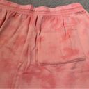 Old Navy Women’s Coral Tie-Dye Drawstring Sweat Shorts Photo 5