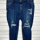 Old Navy  Boyfriend Distressed Denim jeans Plus Size 26 Photo 0