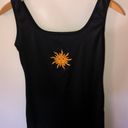 SheIn black sunflower dress Photo 0