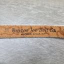 Krass&co Brazos Joe Belt . White & Black Cow Print Leather Belt Size 36 Photo 4