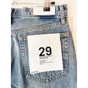 RE/DONE NWT  Originals 70's Stove Pipe Jeans in Medium Cool Blue Size 29 Straight Photo 7