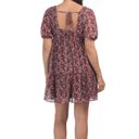 BCBGeneration  Square Neck Floral Babydoll Dress Size 8 NWOT Photo 2