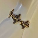 Bergdorf Goodman vintage gold tone bee bracelet Photo 5