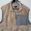 Charles River Apparel  Womens Fleece Newport Vest Full Zip Size XL Tan Gray Photo 1