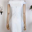 Elliatt  Monumental Mini Dress in Ivory Photo 5