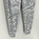 Strut this  Women’s Gray White Camo Leggings Medium Photo 2