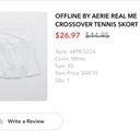 Aerie Offline By  Real Me Crossover Tennis Skort Photo 4