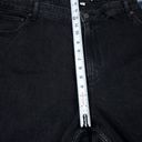 Abercrombie & Fitch Abercrombie Curve Love Skinny High Rise Size 20 35 Split Hem Stretch Black Photo 9