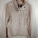 The North Face mossbud snap neck pullover size large women Photo 0