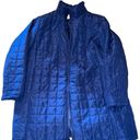 Woman Within  blue quilted zip up lightweight jacket with side pockets! N… Photo 4