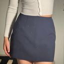 Abercrombie & Fitch Navy Skirt Photo 0