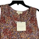 Cynthia Rowley  Womens Sleeveless Tank Top Size Small Multi-Color Floral Pattern Photo 1