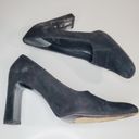 DKNY  Vintage Suede Round Square Toe Block Heel 4.25 in Size 8 M Photo 4