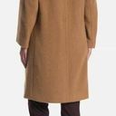 Vince  Brushed Wool Double Breasted Coat Mid Length in Camel Brown Size M Photo 1