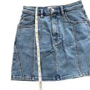 Free People We the Free  womens denim jean skirt size 27 curvy Photo 5