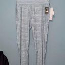 Gottex  Peacock Stripe Inter-Luxe Full Length Leggings Size Large Photo 0